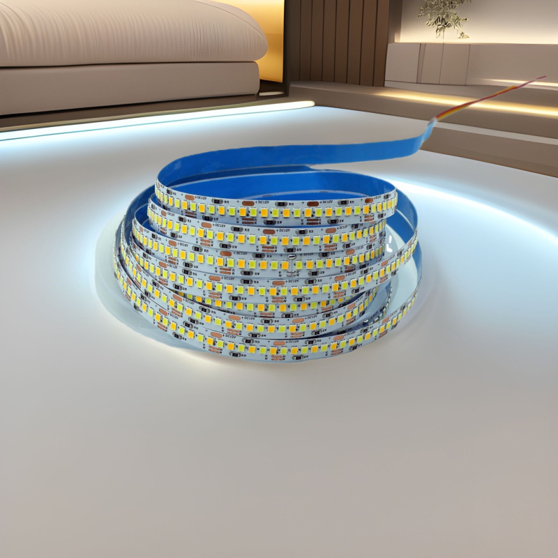 2835 dvobojna LED traka, 24V niska napetost, fleksibilno stropno osvjetljenje, daljinsko upravljanje