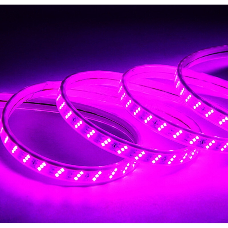 Vanjska LED traka 2835, 180 LED-a, tri reda, vodootporna, 220V visokog napona