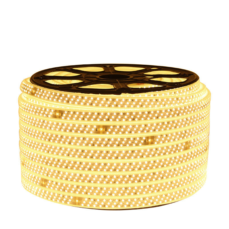 Vanjska LED traka 2835, 180 LED-a, tri reda, vodootporna, 220V visokog napona