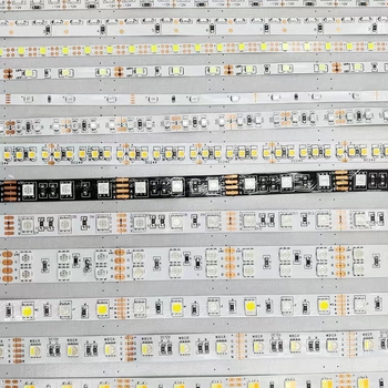 Dvobojna 2835 LED traka za ogledalo za šminkanje, 60 ili 120 LED, 3V–12V
