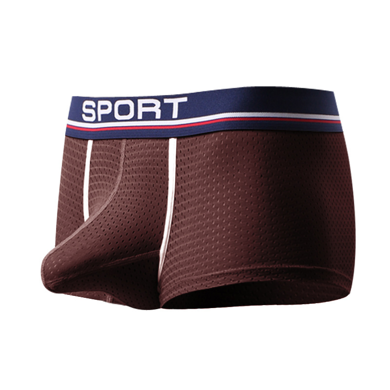 Muške boxerice od ice-silk mreže za ljeto