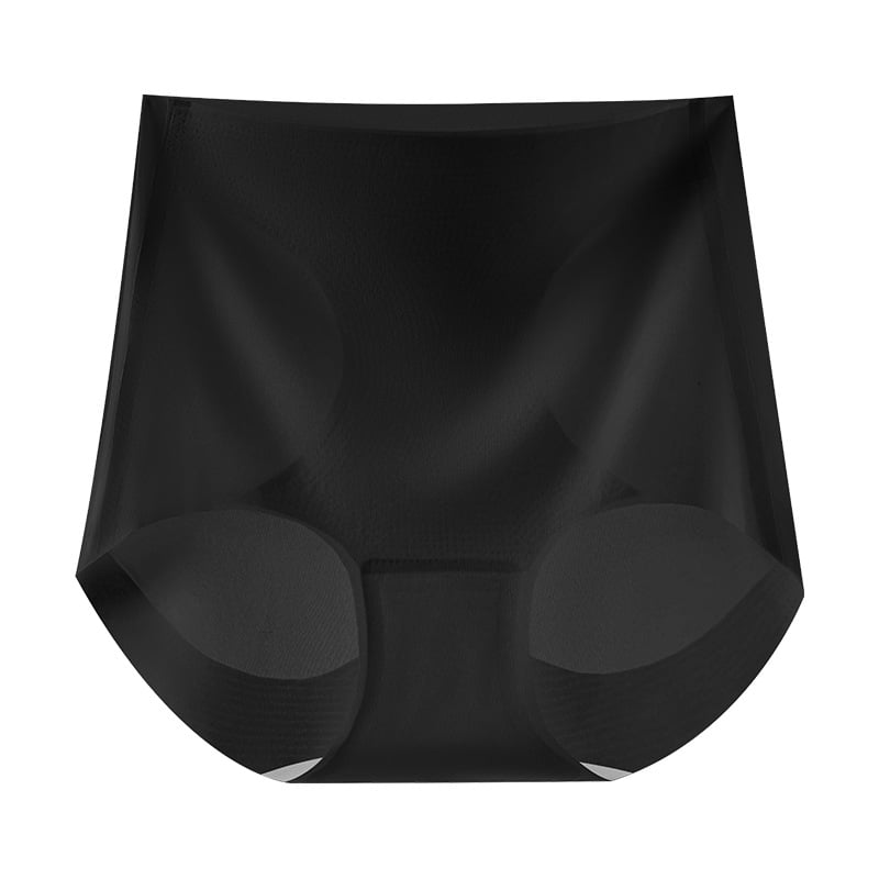 7A antibakterijske ženske gaćice s pamukom u preponama, osjećaj golog tijela, lagani prozračni Ice Silk materijal, visokog struka