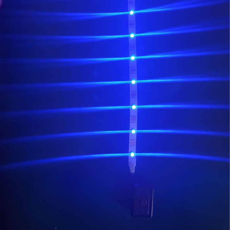 Punopunjiva RGB COB LED traka sa samolijepivom za kućni dnevni boravak, strop (3V-5V)