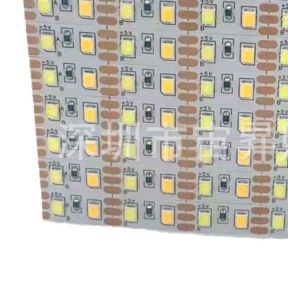 2835 dvobojna LED traka s tri boje temperature boje, 120 LED-a, širina 5/8 mm, 3V/5V/12V