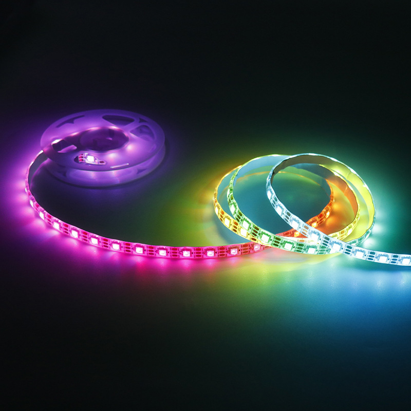 RGB LED traka 12V, 5050 LED, set s 24 tipke, promjenjiva boja
