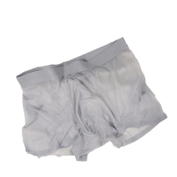 20D ultra-tanke ice silk muške gaćice – prirodni osjećaj, bezšivne, prozirna gusset, brzo sušenje, srednji pojas, najlon