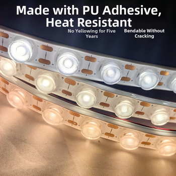 LED fleksibilna svjetlosna traka za pranje fasade, 24V, 48 LED/m, 3030, CRI 90, 18W, 30° snop, dimmabilna, za fasade, pejzažno osvjetljenje i reklame