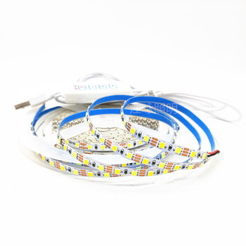 Svetleći okvir za fotografije s LED trakom USB 5V, trobojna LED traka, 120 LED, širina 5 mm, regulirano osvjetljenje za svjetlosno crtanje
