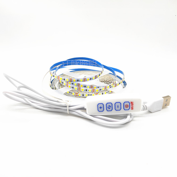 Svetleći okvir za fotografije s LED trakom USB 5V, trobojna LED traka, 120 LED, širina 5 mm, regulirano osvjetljenje za svjetlosno crtanje