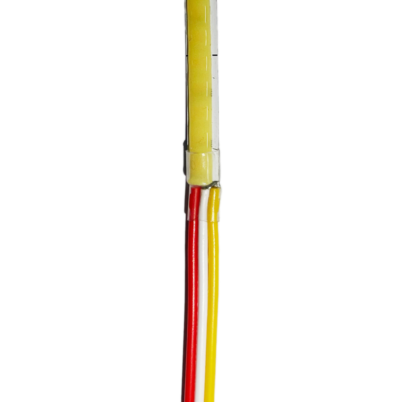 5 mm široka COB LED traka s dvobojnom temperaturom, neprekidno podešavanje jačine, ulaz 5V/12V/24V, promjena boje CCT u tri boje