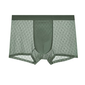 Muške bokserice Ice Silk Jacquard, ljetne, prozračne, brzo se suše, antibakterijske