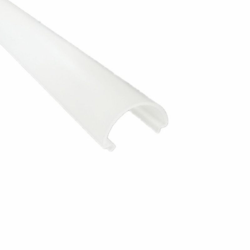Akrilni LED abažur s finim mat završnim slojem, mliječno bijeli prozirni difuzor, ekstrudirani plastični profili