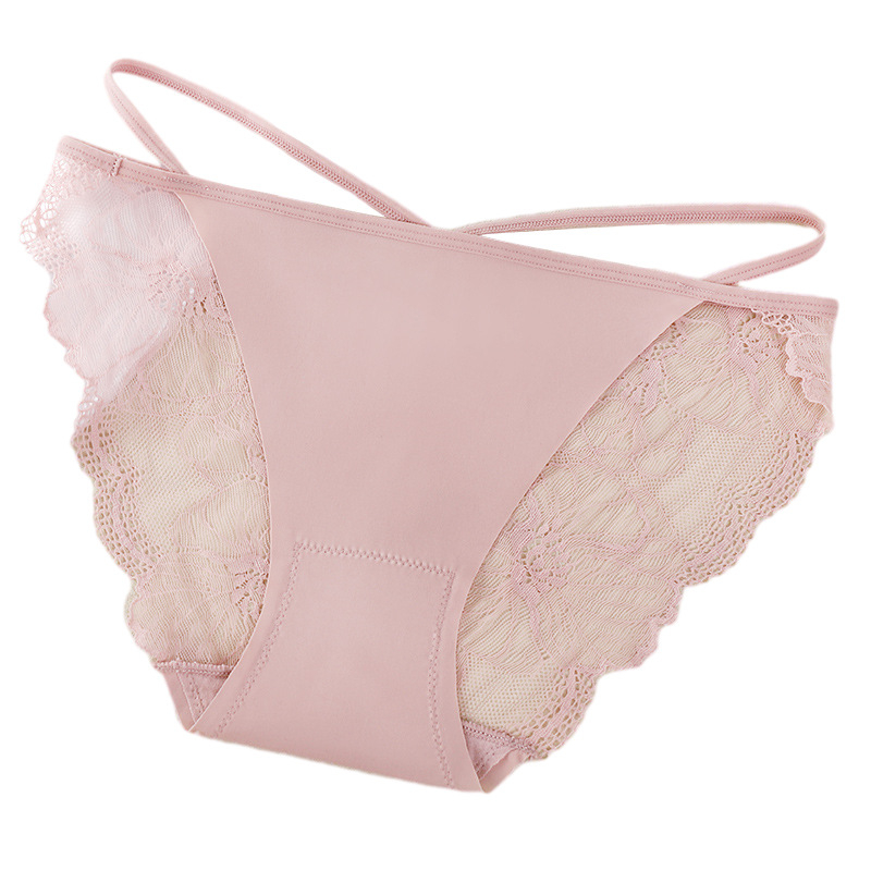 T-string gaćice s niskim strukom, bezšivne, od ice silk, brzo se suše, prozračne, žene s čipkastim trakama