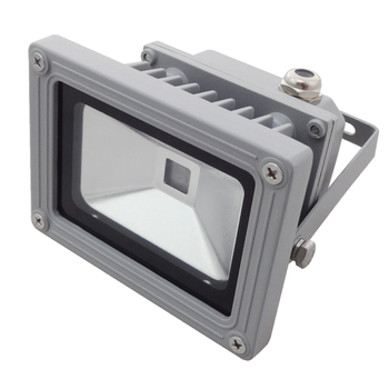 LED корпус за раничен прожектор, 30–50W, алуминиев корпус, външен водоустойчив прожектор със слънчево захранване