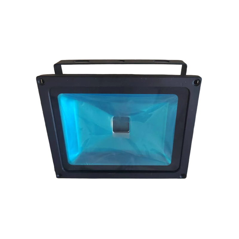 LED корпус за раничен прожектор, 30–50W, алуминиев корпус, външен водоустойчив прожектор със слънчево захранване