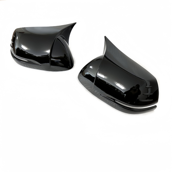 Capac de oglindă din fibră de carbon pentru Honda CR-V 2012-2022, în formă de coarne, carcasă decorativă de protecție