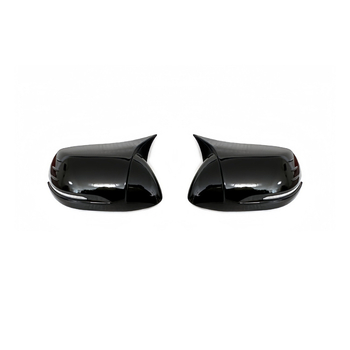 Capac de oglindă din fibră de carbon pentru Honda CR-V 2012-2022, în formă de coarne, carcasă decorativă de protecție