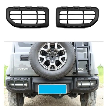 Crni željezni zaštitni poklopac stražnjeg svjetla Suzuki Jimny JB74 (2018+)
