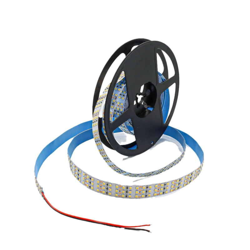 LED traka 2835, 240 LED-a, dvostruki red, 12V/24V samolijepljiva, SMD 2835