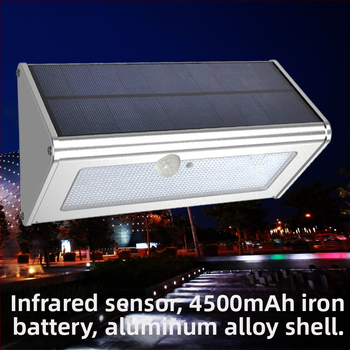 Herbert sunčano vanjsko zidno svjetlo s LED senzorom, kućište od aluminijske legure, 4 načina rada, visoka svjetlina