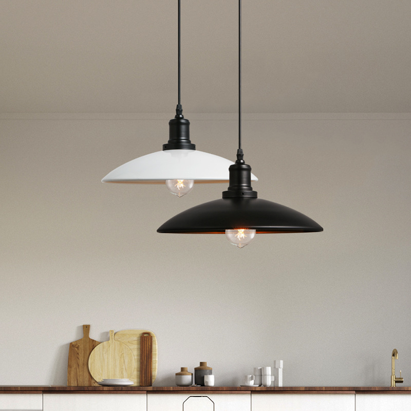 Nordijski minimalistički loft stil, retro-industrijski luster od željeza s poklopcem lonca, za restorane, barove i kafiće