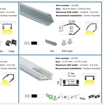 LED linearno svjetlo s kućištem od aluminijskog profila, viseći set za kućnu, uredsku i trgovačku upotrebu