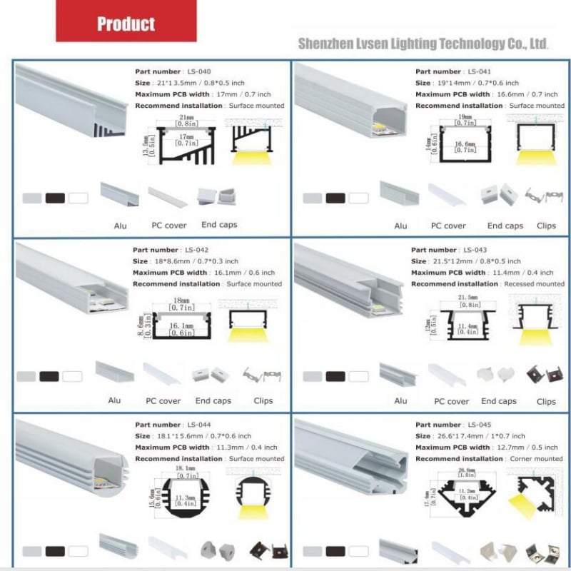 LED linearno svjetlo s kućištem od aluminijskog profila, viseći set za kućnu, uredsku i trgovačku upotrebu