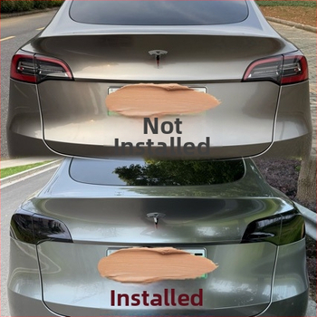 Kryt zadných svetiel pre Tesla Model 3/Y, LED úprava, tmavý ochranný kryt
