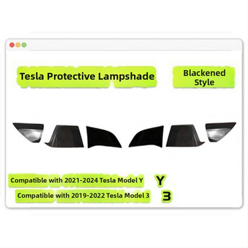 Kryt zadných svetiel pre Tesla Model 3/Y, LED úprava, tmavý ochranný kryt