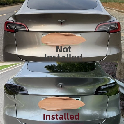 Kryt zadných svetiel pre Tesla Model 3/Y, LED úprava, tmavý ochranný kryt