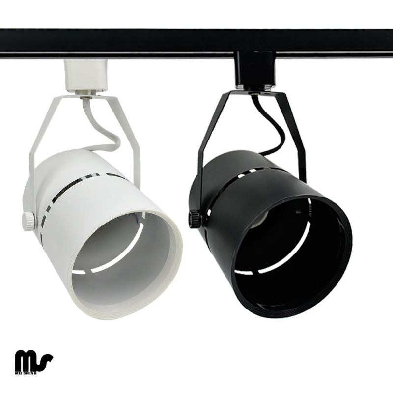 Set kućišta LED trak rasvjetu s kućištem P30 downlight, aluminijska legura, vilični nosač za šinu