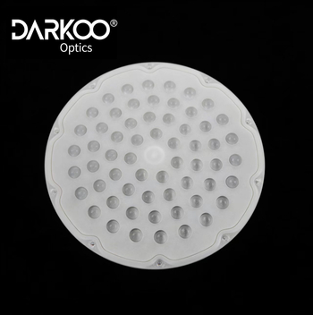 LED lećni modul za rudarsku lampu, abažur visoke prozirnosti, PC UV-otporan plastični komplet DARKOO Optics