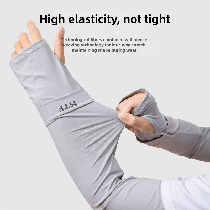 Μανσέτες UV προστασίας Ice Silk για το καλοκαίρι, εξωτερική οδήγηση και ποδηλασία, unisex