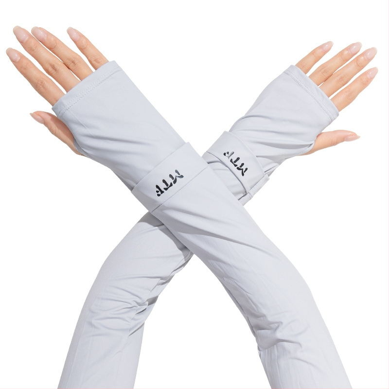 Μανσέτες UV προστασίας Ice Silk για το καλοκαίρι, εξωτερική οδήγηση και ποδηλασία, unisex