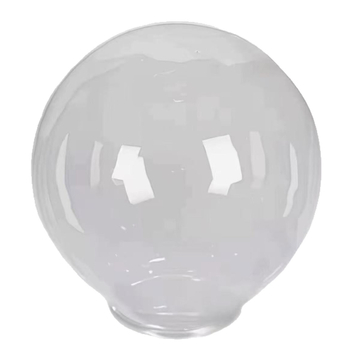 Kružni prozirni abažur lampe, sferičnog od akrila/PMMA i PC, plastični dodatak