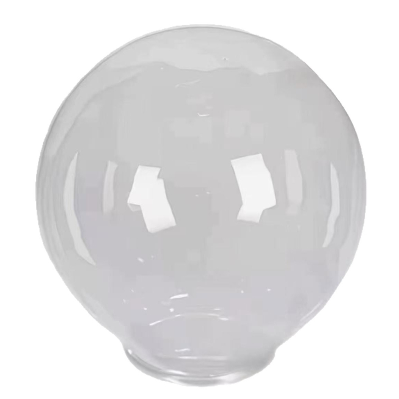 Kružni prozirni abažur lampe, sferičnog od akrila/PMMA i PC, plastični dodatak