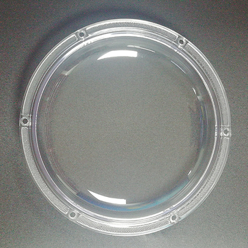 Optičko LED prozirno PC sjenilo za rudarske lampe, tunelske lampe i vrtne lampe, 156 mm mliječno bijelo PC sjenilo za rasvjetu