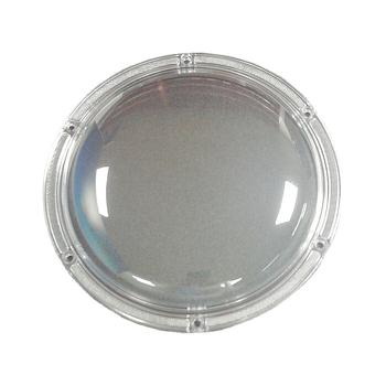 Optičko LED prozirno PC sjenilo za rudarske lampe, tunelske lampe i vrtne lampe, 156 mm mliječno bijelo PC sjenilo za rasvjetu