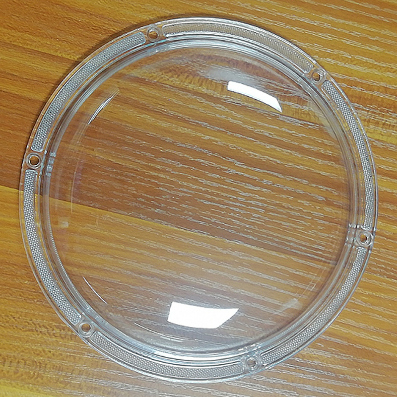 Optičko LED prozirno PC sjenilo za rudarske lampe, tunelske lampe i vrtne lampe, 156 mm mliječno bijelo PC sjenilo za rasvjetu