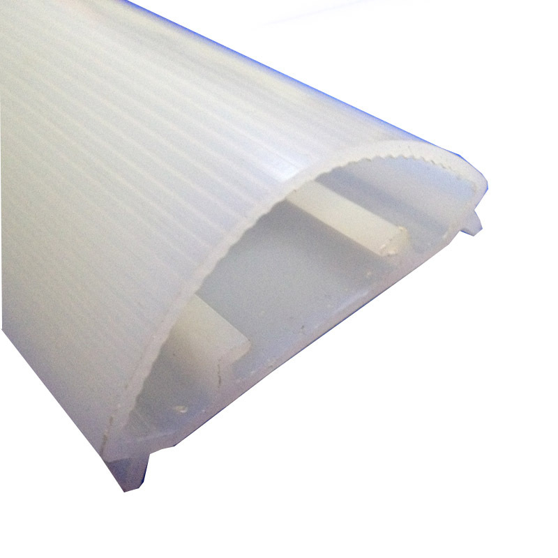 PP prozirno LED kućište za hladnjak, ekstrudirano kalupljenje, potpuno plastični poklopac