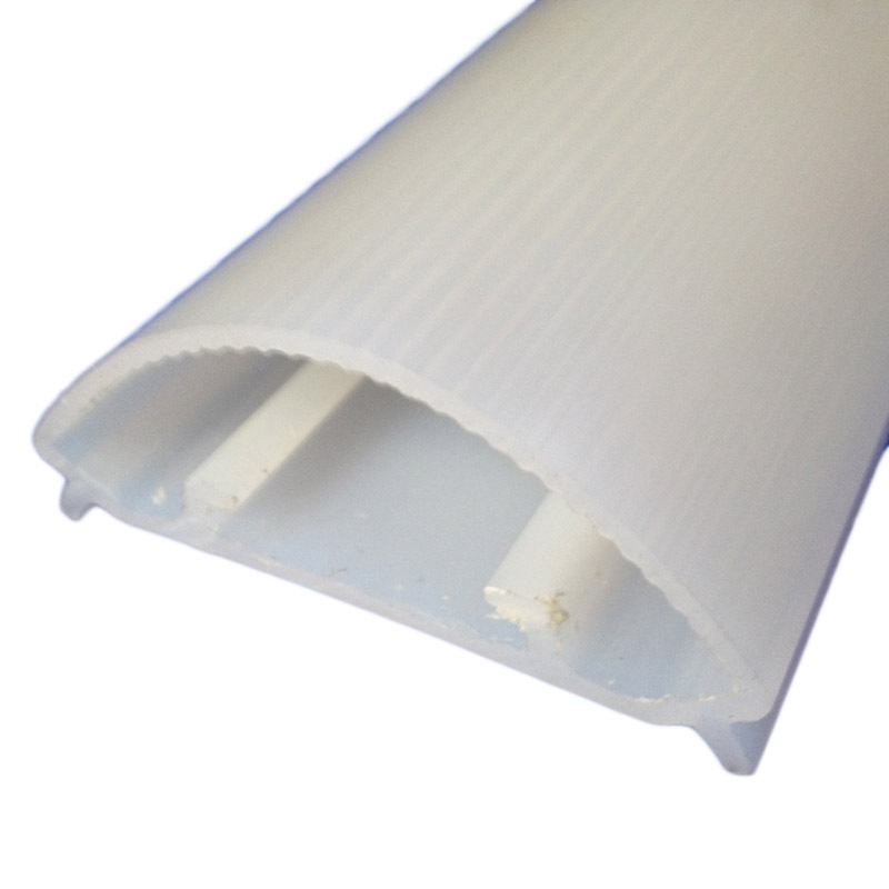 PP prozirno LED kućište za hladnjak, ekstrudirano kalupljenje, potpuno plastični poklopac