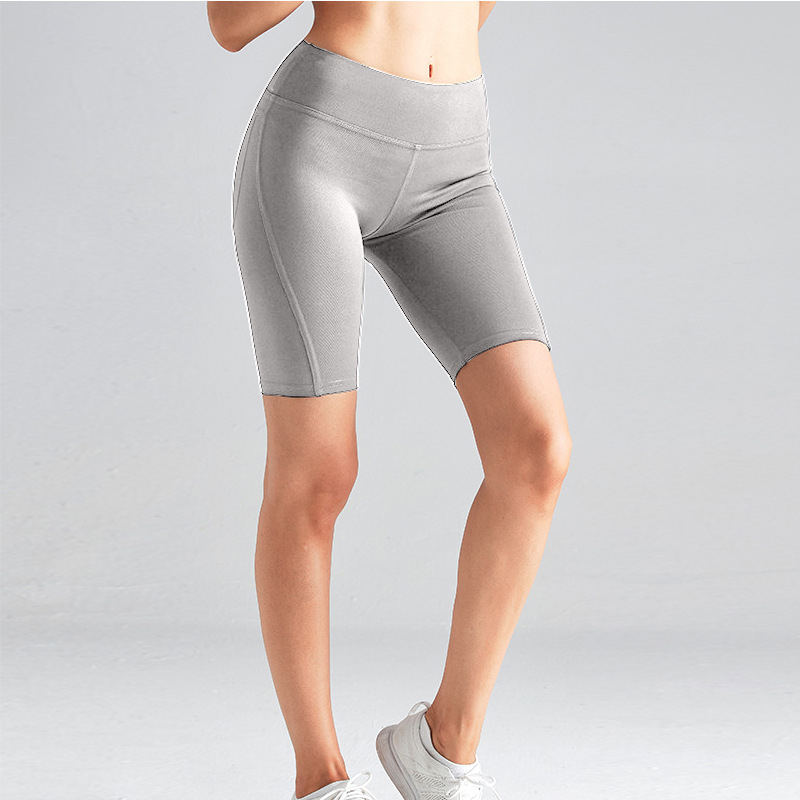 Ženske visokog struka, elastični leggingi i capri za trčanje i jogu – Peach Hip stil