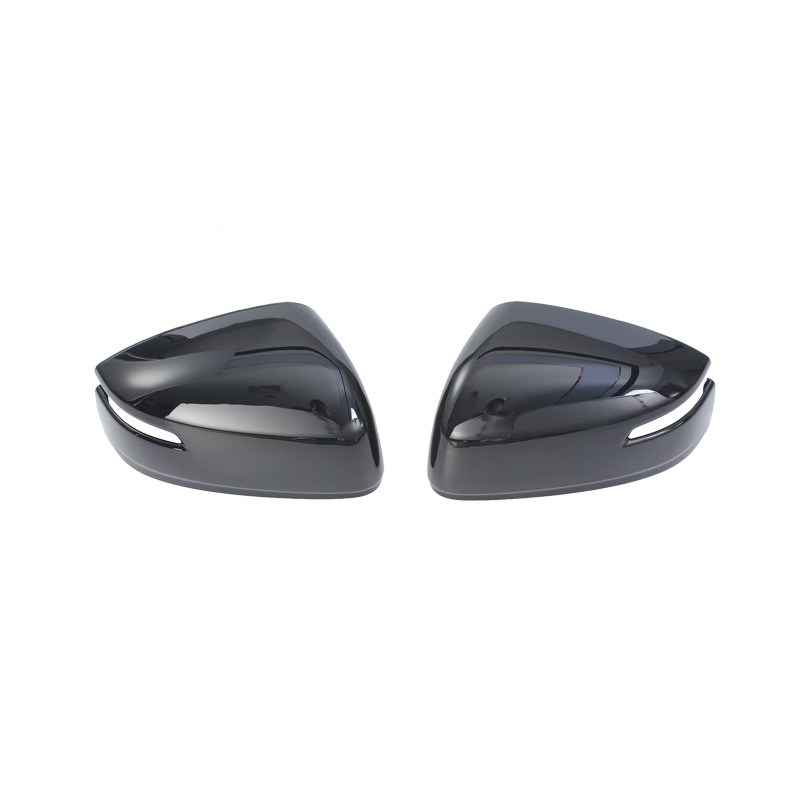 Capace oglindă LC300 cu aspect fibră de carbon, folie decorativă ABS, pentru LC300 2023