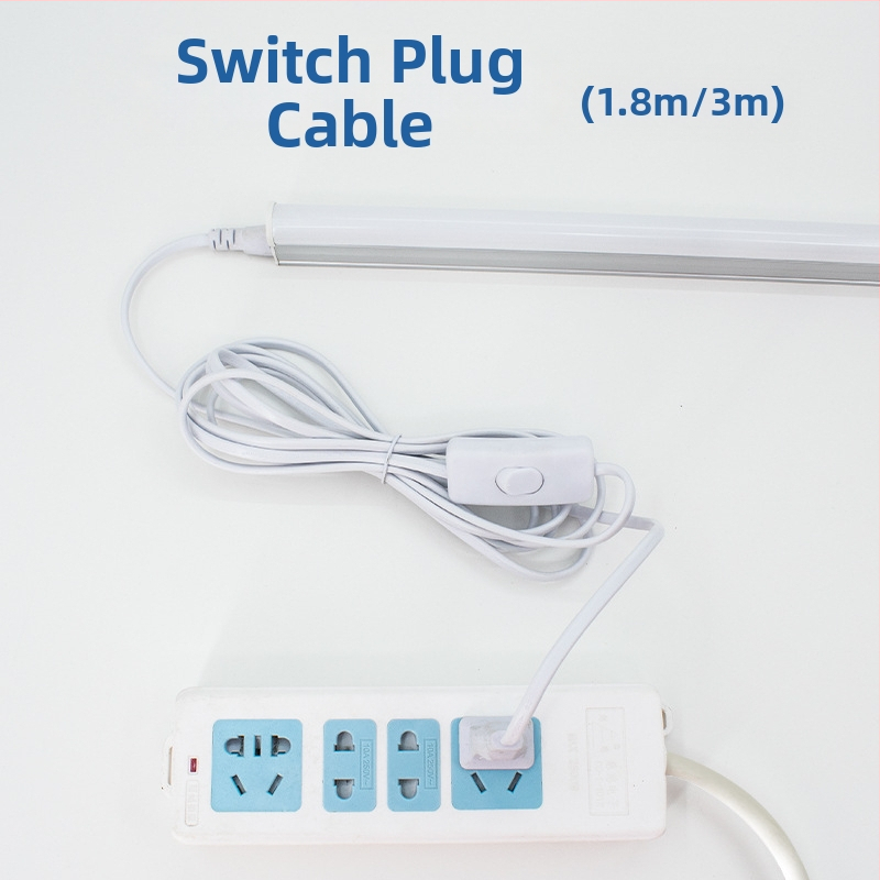 Farebné LED príslušenstvo pre trubice T5-T8 so spínačom a káblom, dĺžky 1.8 m / 3 m / 5 m