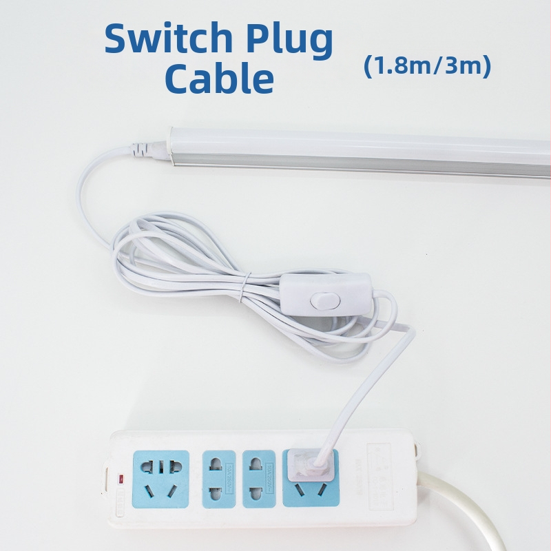 Farebné LED príslušenstvo pre trubice T5-T8 so spínačom a káblom, dĺžky 1.8 m / 3 m / 5 m