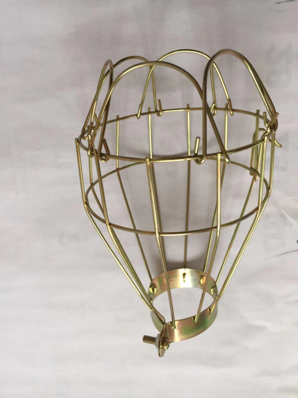 Bijeli metalni mrežasti zaštitnik za terarijski keramčki grijač, kompatibilan s E27, zaštita od opeklina, prijenosni mrežasti pokrov, dimenzije 98 × 138 cm