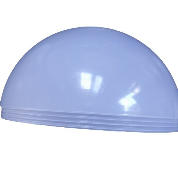 30W plastični abažur za žarulju, Hy-588, promjer 105 mm, navoj, mliječno bijela