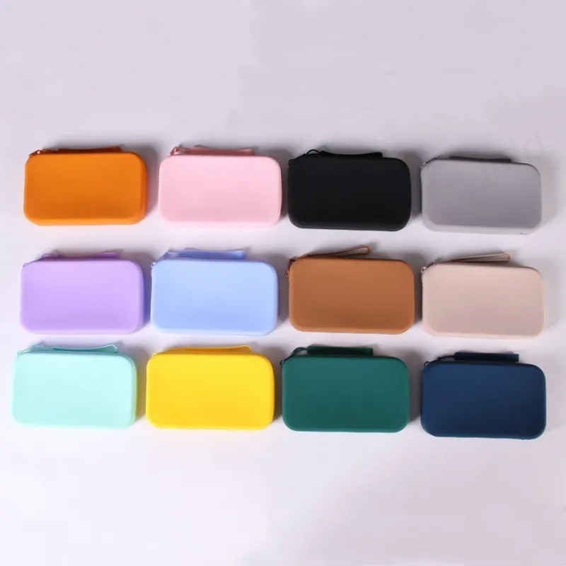 Silikonska torbica s zatvaračem za kabelske i dodatke, višenamjenski organizator