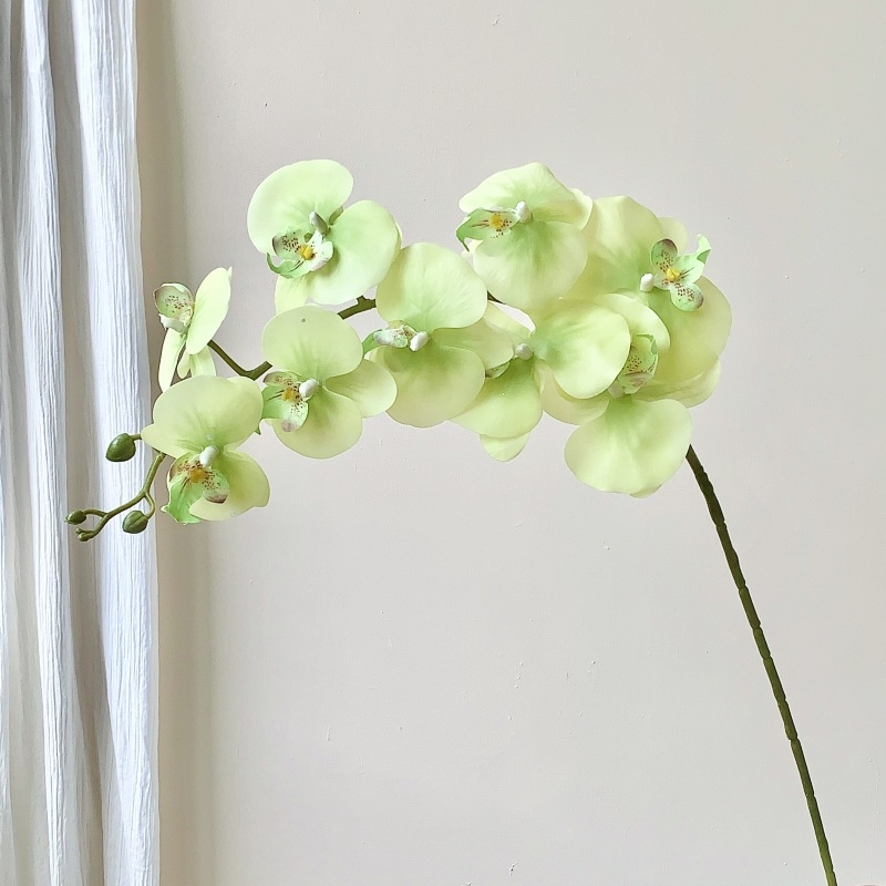 Phalaenopsis umjetne orhideje, 7- ili 9-glavih, PVC, luksuzna dekoracija za dnevni boravak, blagovaonu i hodnik, svadbena dekoracija