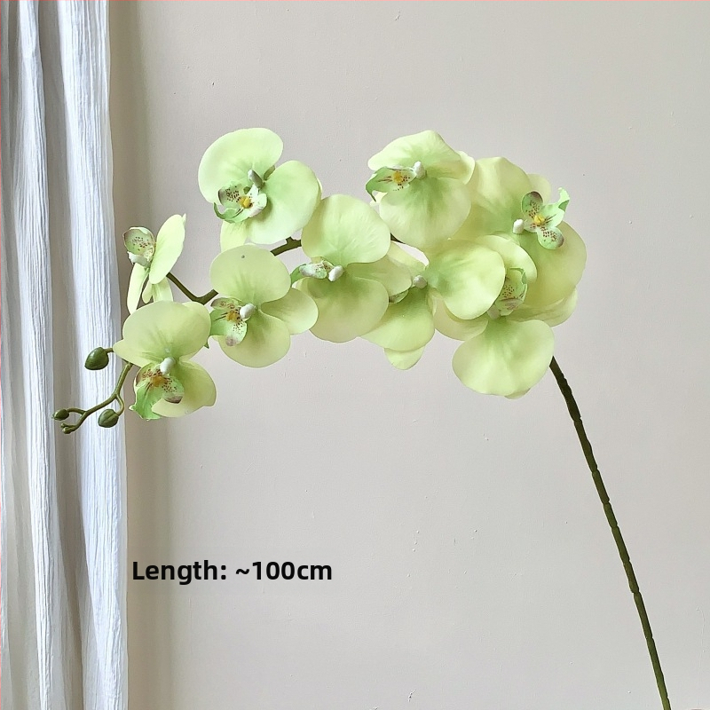 Phalaenopsis umjetne orhideje, 7- ili 9-glavih, PVC, luksuzna dekoracija za dnevni boravak, blagovaonu i hodnik, svadbena dekoracija